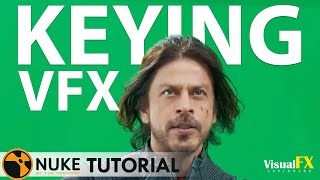 Nuke Compositing Tutorial Pathaan Green Screen Keying  VisualFXExplorers [upl. by Robbyn]