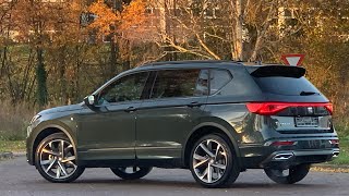 Seat NEW Tarraco FR in 4K 2021 Dark Camouflage 20 inch Machined walk around amp detail inside [upl. by Shelli]