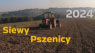 Uprawa i Siew pszenicy 2024 ✔ Ursusy i Władimirec w obiektywie ✔ [upl. by Sivahc829]