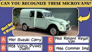 Microvans You Didn’t Know Existed Perfect for Narrow Streets 🚐 Microvans ClassicCarsRetroQuiz [upl. by Luane]