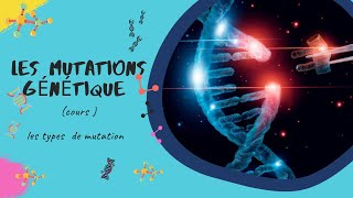 LES MUTATIONS GENETIQUE 📣 mutation génique  génomique et chromosomique  SNV L2 Génétique [upl. by Melar]