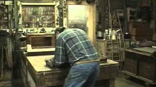 Repair Antique Barrister Bookcase topwmv [upl. by See636]