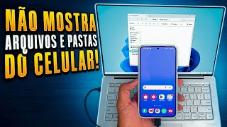 Computador não mostra os arquivos e pastas do celular Veja como resolver [upl. by Atived]