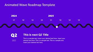 Animated Wave Roadmap Template for PowerPoint [upl. by Kirstyn561]