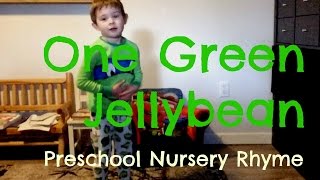 One Green Jellybean Song  Preschool Nursery Rhyme l Brothers amp Best Friends [upl. by Ettelohcin654]