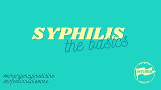 Syphilis How to test interpret stage and treat [upl. by Richma]