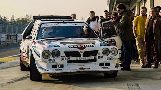 Lancia Delta S4  Start up Revving and Flat Out Pure Sound RAW [upl. by Oretna924]