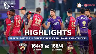 ILT20 S2  English  HIGHLIGHTS  Colin Munro amp Sunil Narine  DV vs ADKR  T20  21st Jan [upl. by Anneirb]