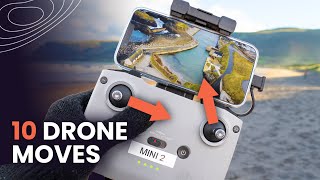 10 Cinematic DRONE Moves To Fly Like a PRO  DJI Mini 2 Tips For Beginners [upl. by Aknahs]