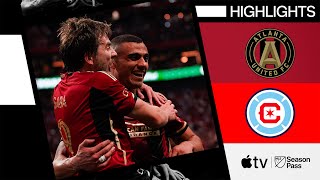 Atlanta United vs Chicago Fire FC  Full Match Highlights  March 31 2024 [upl. by Nennarb]