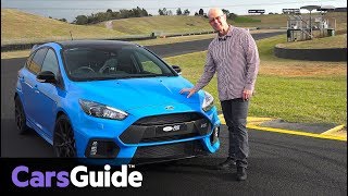 2018 Ford Focus RS Limited Edition review [upl. by Igic]