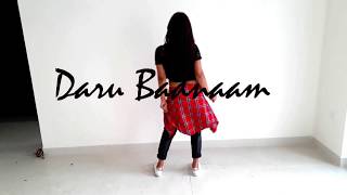 DARU BADNAAM  Dance Video  Covered by  Manisha Nayak [upl. by Bethany115]