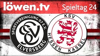 löwentv • SV Elversberg  KSV Hessen Kassel 01 [upl. by Bj]