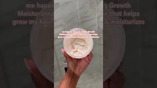 Honey Growth Moisturizing deep conditioner naturalhair naturalhairtutorial naturalhairproducts [upl. by Etrem]