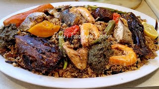 Benachine Keicha Bou Wekh  Neibe Yuhus ak Kong  Dadas FoodCrave Kitchenbenachine africanfood [upl. by Shatzer]