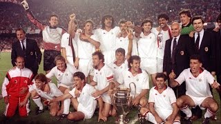 Il Milan di Sacchi  La migliore squadra di sempre [upl. by Yvel6]