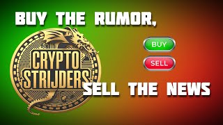 Buy the rumor sell the news [upl. by Uehttam]