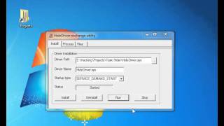 Hide Process in task manager [upl. by Weihs]