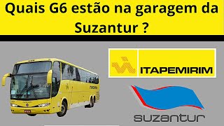 Quais G6 estão na garagem da Suzantur [upl. by Rubma]