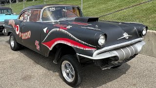 The Honcho Poncho Pontiac Gasser  U S Nationals usnats nhra dragracing pontiac 😎 [upl. by Kroll]