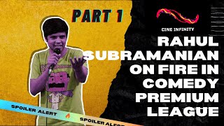 Rahul Subramanian is on Fire in Comedy Premium LeagueCPL [upl. by Audwin]