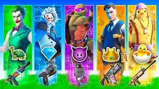 The RANDOM EMOJI BOSS Challenge in Fortnite [upl. by Delanty]