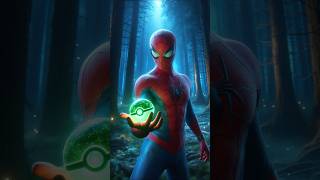 Spiderman Venom aur Captain America ke pokeballs me se kaunsa Pokemon niklega spiderman shorts [upl. by Rimaj]