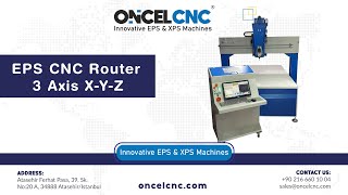 CNC FOAM 3 AXIS ROUTER [upl. by Eiramassenav851]