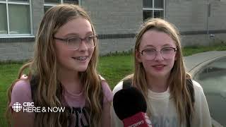 Day 1 of school brings out nerves excitement and favourite outfits for Torbay students [upl. by Ibbor]