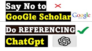 How to use ChatGPT for referencing The Ultimate Guide for Students and scholars [upl. by Aihseken]