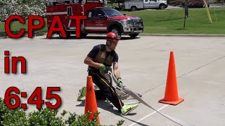 Firefighter CPAT Test in 645 [upl. by Divadnoj]