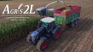 Ensilage maïs 2017  Fendt 828 Black  Sound Massey 8220  Claas Jaguar 890 [upl. by Nnarual269]