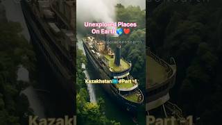 Unexplored Places On Earth 🌎❤️shorts youtubeshorts travel nature unexplored kazakhstan [upl. by Acirtal]