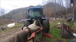 How To Hook Moldboard Plows To Three Point Hitch [upl. by Audrie]