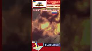 Ukrainian Troops wipe out Russian BM 21 Grad shorts [upl. by Aroel]