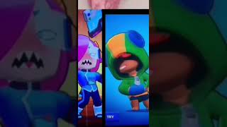 brawl stars kiss😯 Colette and leon brawlstars colette leon kiss [upl. by Bergeron]