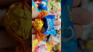 Fizzy frenzy Bubbler Bubble Gum ASMR triggers ASMR bubble gum Unwrapping tasty triggers shorts [upl. by Drazze]