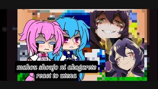 mahou shoujo ni akogarete react to utena gachaclub foryou fypシ [upl. by Learsiy397]