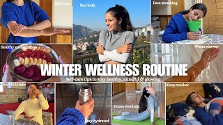 WINTER WELLNESS ROUTINE❄️  selfcare tips to stay healthy mindful amp glowing  Garima Verma [upl. by Tigirb192]