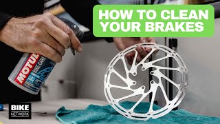 End brake squeal and improve stopping performance  How to Clean Disc Brake Pads and Rotors [upl. by Oirram]