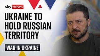 Zelenskyy Surprise Russia invasion aimed to restore Ukraines territorial integrity [upl. by Marabel88]