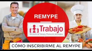 CÓMO INSCRIBIRTE EN EL REMYPE  ULTIMA ACTUALIZACIÓN 2020 [upl. by Linnea373]