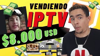 🤑¿Cuanto se GANA VENDIENDO IPTV 📺💸 Entrevista  CONSEJOS Empresario para vender [upl. by Odraccir]