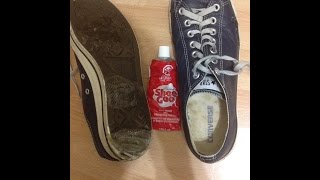 How to Fix Worn Out Soles Converse Allstars [upl. by Thomasa]