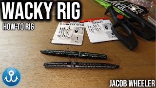 The 1 Bass Fishing Lure in the World The Wacky Rig HowTo Rig [upl. by Liamaj860]