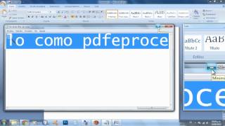 complemento microsoft office 2007 para pasar de word a pdf manual paso a paso [upl. by Garth]