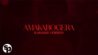 AMAKABOGERA  Maymay Entrata Karaoke [upl. by Ralip]