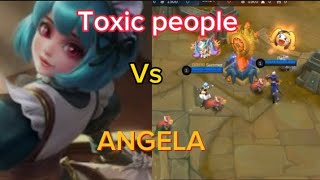 HOW TO WIN WHEN YOU USE ANGELA WITH TOXIC PEOPLE IN RANK [upl. by Jehiel]