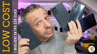 I MIGLIORI SMARTPHONE LOW COST 2022 Galaxy A32 Moto G52 Realme 10 Xiaomi redmi 11s [upl. by Evander]