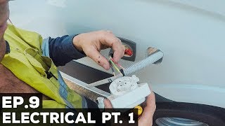 S1E9 Sprinter Van Conversion  Electrical Pt 1 [upl. by Gnues]